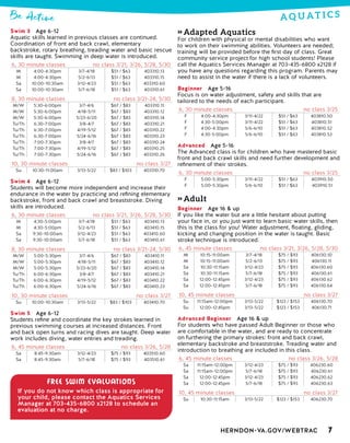 Brochure Inspiration: Spring 2016 Recreation