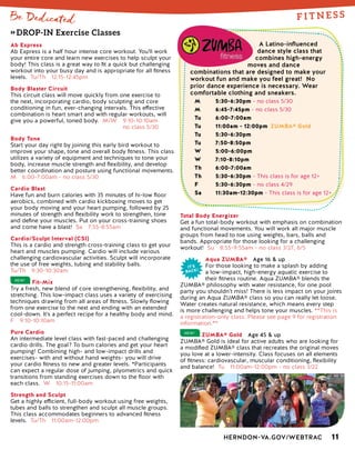 Brochure Inspiration: Spring 2016 Recreation