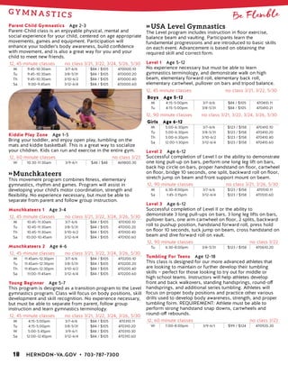 Brochure Inspiration: Spring 2016 Recreation