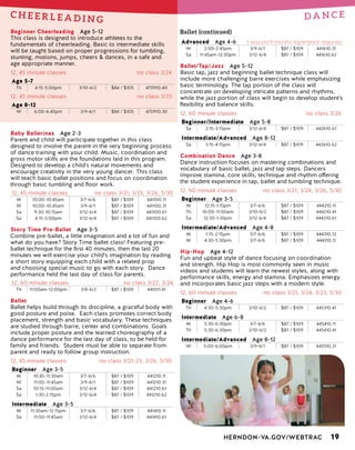 Brochure Inspiration: Spring 2016 Recreation