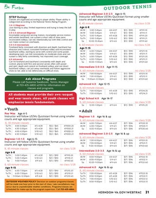 Brochure Inspiration: Spring 2016 Recreation