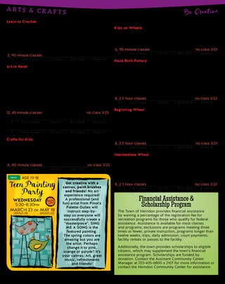 Brochure Inspiration: Spring 2016 Recreation