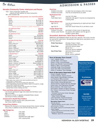 Brochure Inspiration: Spring 2016 Recreation