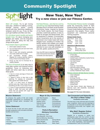 Brochure Inspiration: Spring 2016 Recreation