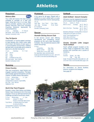 Brochure Inspiration: Spring 2016 Recreation