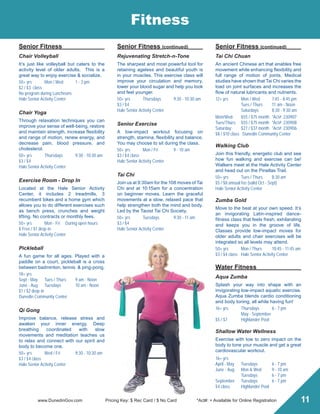 Brochure Inspiration: Spring 2016 Recreation