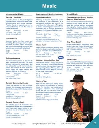 Brochure Inspiration: Spring 2016 Recreation