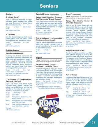 Brochure Inspiration: Spring 2016 Recreation