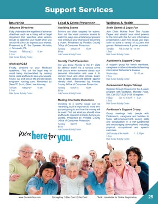 Brochure Inspiration: Spring 2016 Recreation