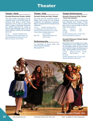 Brochure Inspiration: Spring 2016 Recreation