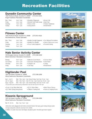 Brochure Inspiration: Spring 2016 Recreation