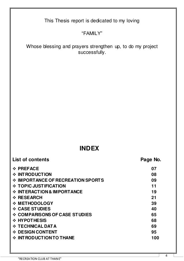 Shopping center architecture thesis report