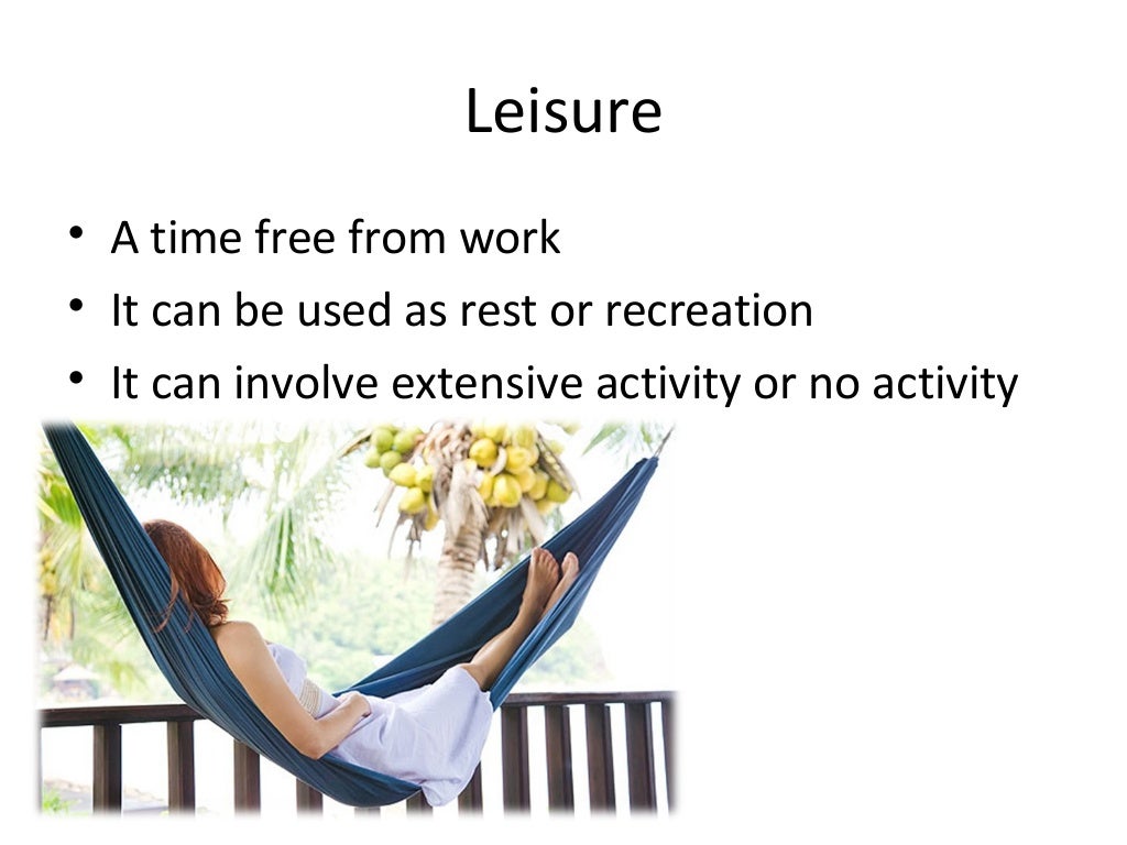 Recreation & leisure