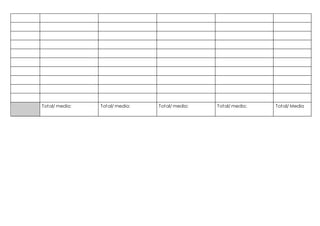 Total/ media: Total/ media: Total/ media: Total/ media: Total/ Media
 