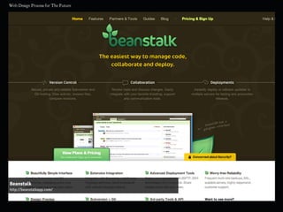 Beanstalk
http://beanstalkapp.com/
 