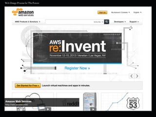 Amazon Web Services
http://aws.amazon.com/
 