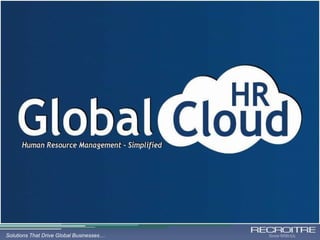 Solutions That Drive Global Businesses…
 