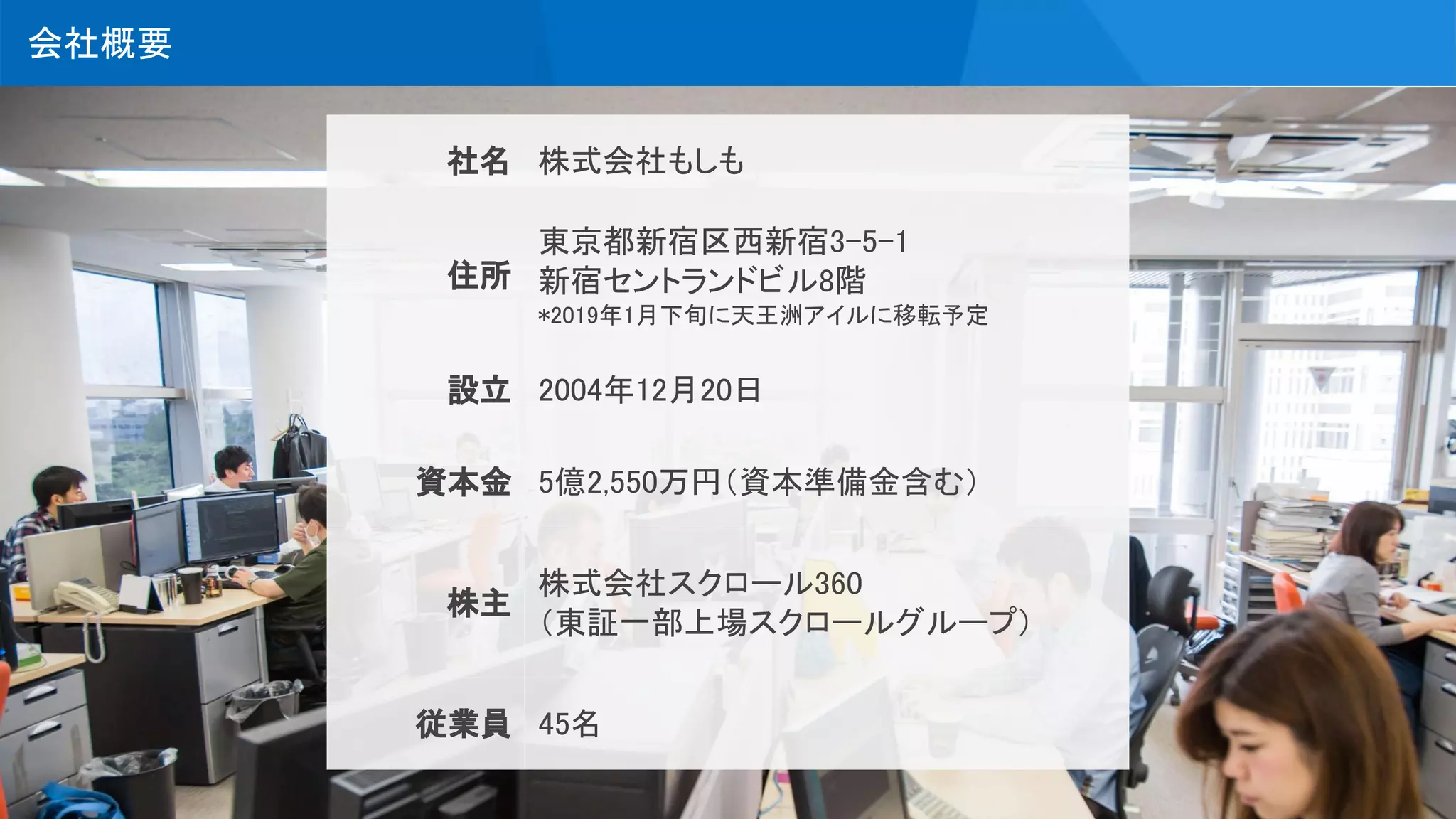 採用向け】株式会社もしも 会社紹介 | PDF