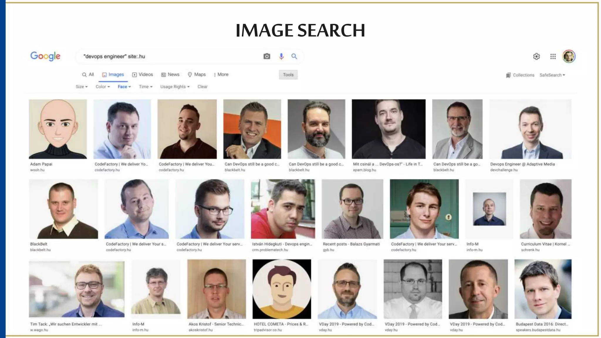 IMAGE SEARCH
 