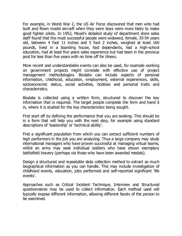 good personal characteristics for a resumes