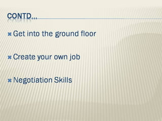 Recruitement Techniques