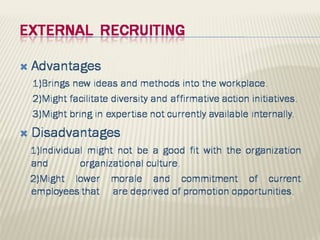 Recruitement Techniques