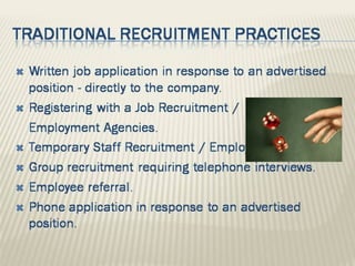 Recruitement Techniques