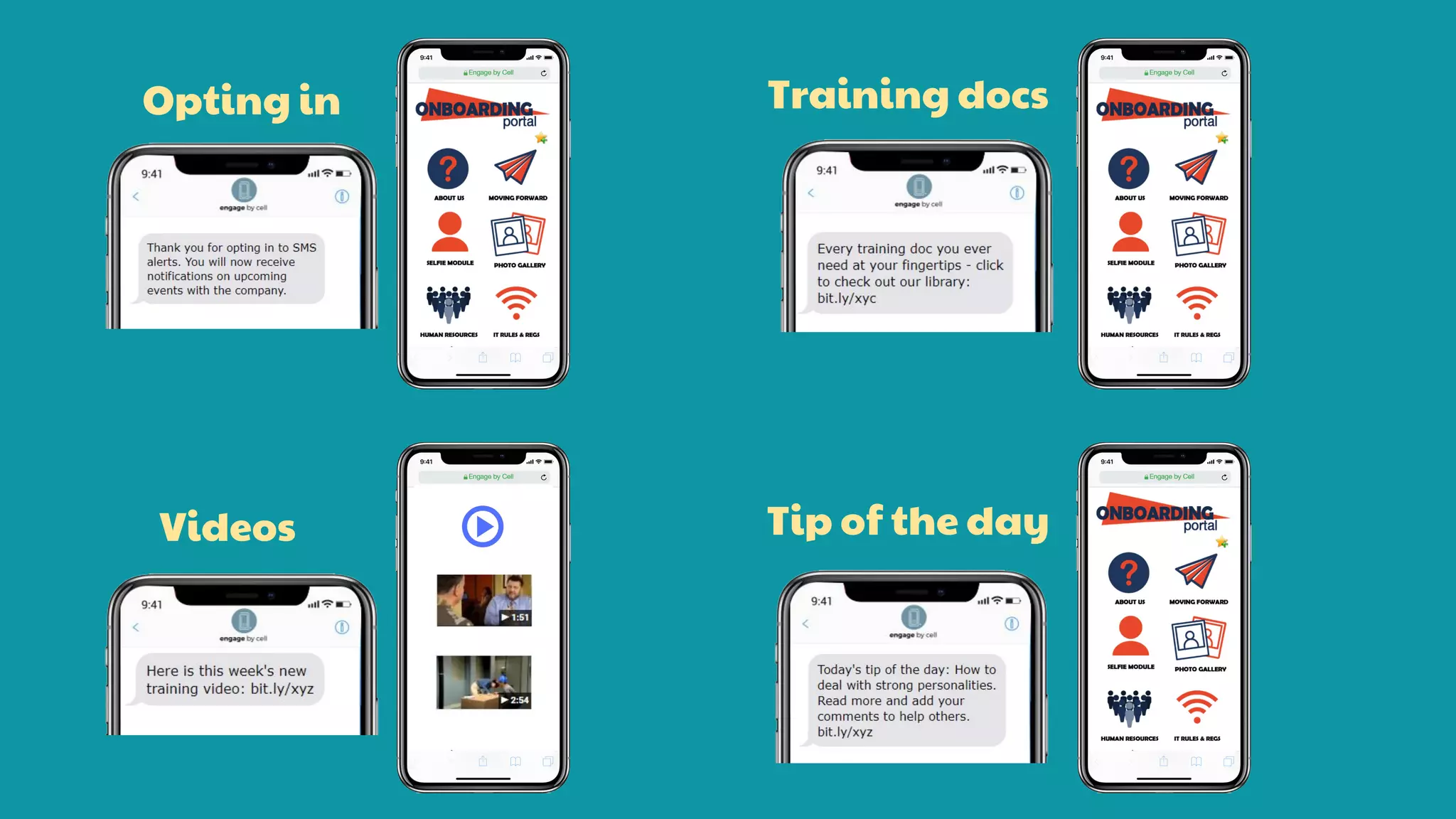 Opting in
Videos
Training docs
Tip of the day
 