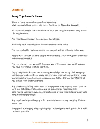 Recruiting Cheat-Sheet for Pinoy Networkers- by Orchil Saragoza | PDF