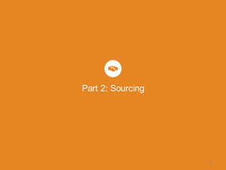 Part 2: Sourcing
10
 
