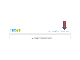 Recruiting via microblog, Twitter