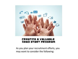 Recruiting and connecting with current and potential families | PPT