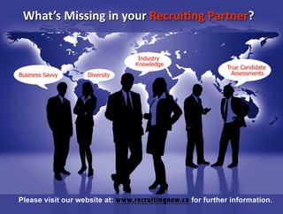 Recruiting Now Inc - Toronto Recruitment Agency