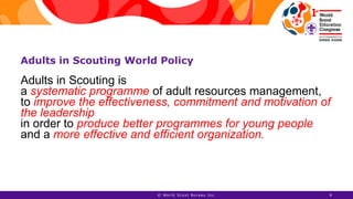 Recruiting the right adult Scout leaders | PPTX