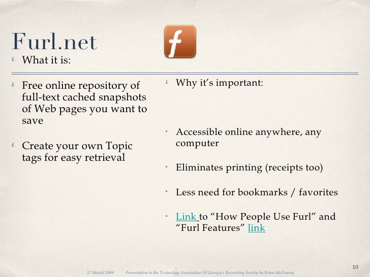 recruiting tools presentation technology