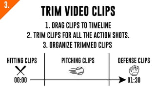 Create a Professional Baseball Recruiting Video Under $35