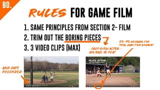 Create a Professional Baseball Recruiting Video Under $35