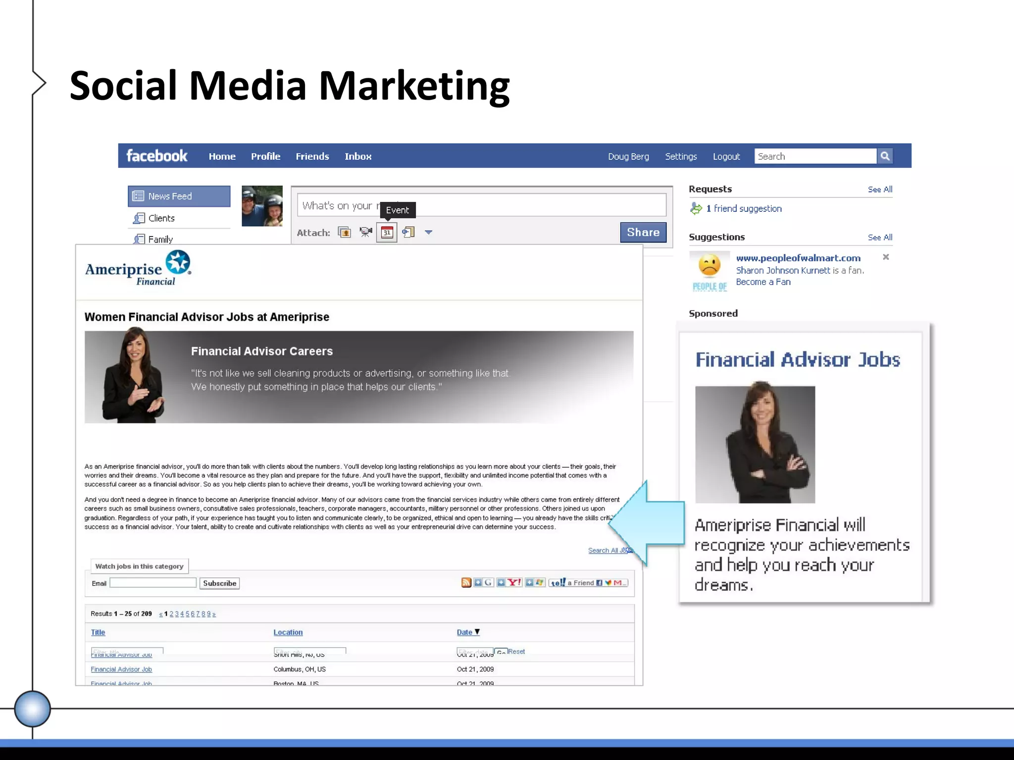 Social Media Marketing
 