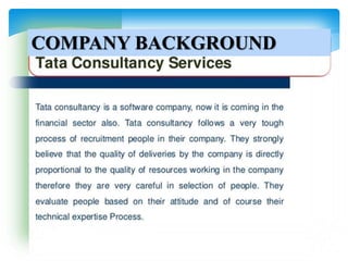 COMPANY BACKGROUND
 