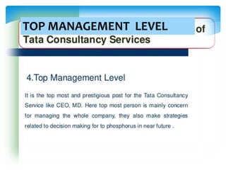 TOP MANAGEMENT LEVEL
 