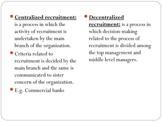 Recruitment | PPT