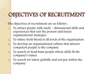 Recruitment | PPT