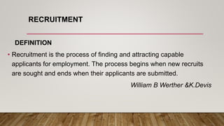 Recruitment | PPT