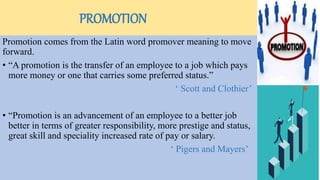 Status Promotion Recruitment | PPTX