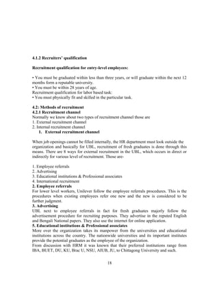 Unilever Interview Guide.pdf Recruitment and-selection-process-in-unilever-bangladesh-limited ...