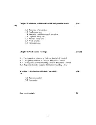 Unilever Interview Guide.pdf Recruitment and-selection-process-in-unilever-bangladesh-limited ...