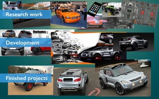 Research work
Development
Finished projects
Benjamin Chaminade – 2015
 