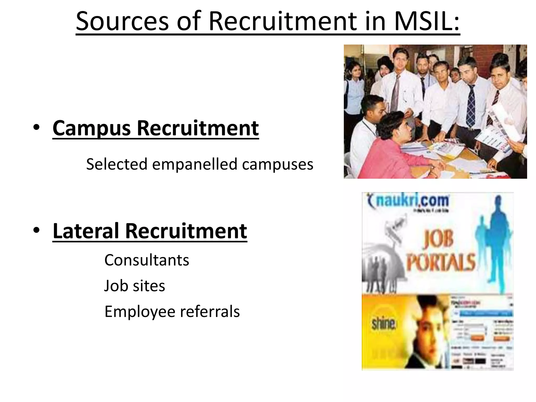 Recruitment and selection | PPTX