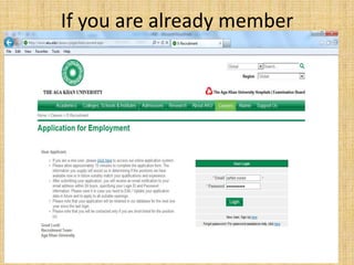 If you are already member
 