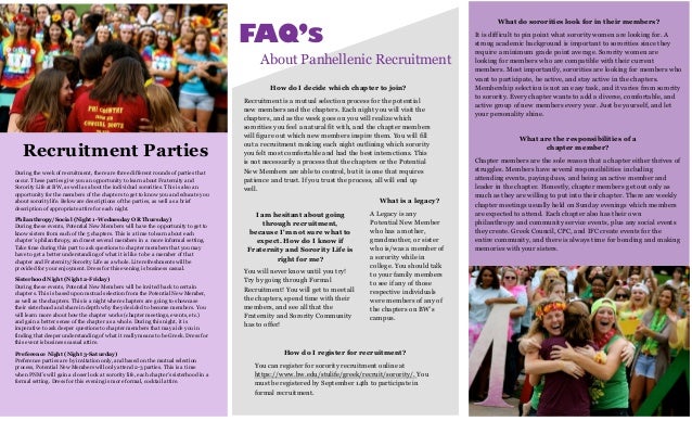 recruitment brochure